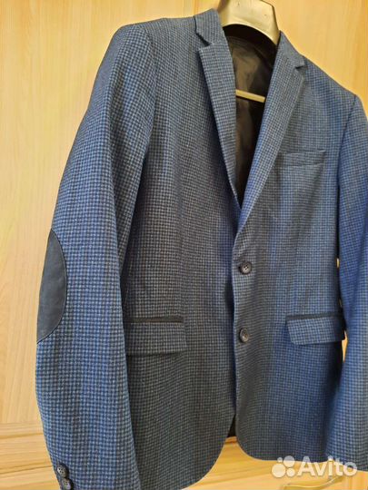 Пиджак школьный для мальчика 164