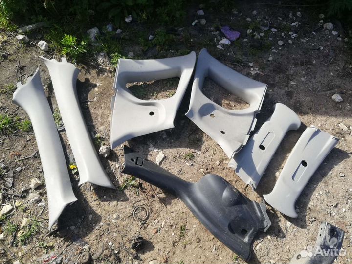 Облицовка стойки салона Шевроле Авео Т255