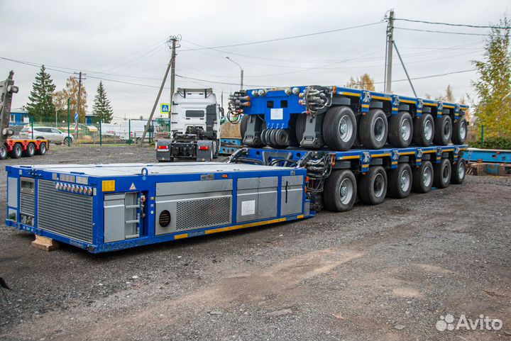 Аренда самоходных модульных платформ goldhofer