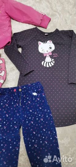 Вещи на девочку пакетом 122-128