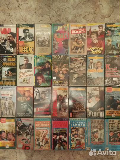 Видеокассеты лицензионные кино России