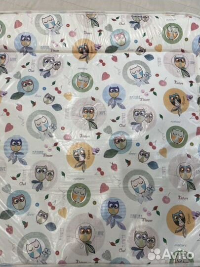 Матрас Совушки на пеленальный столик