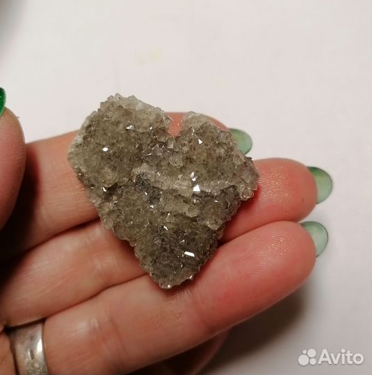 Щёточка дымчатого кварца