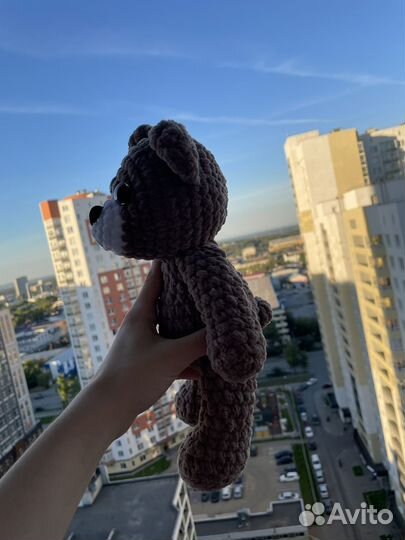 Вязаный мишка