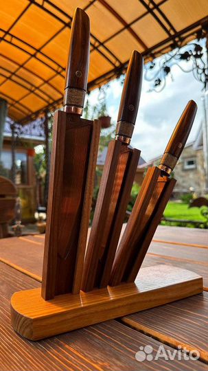 Авторские кухонные ножи ручной работы