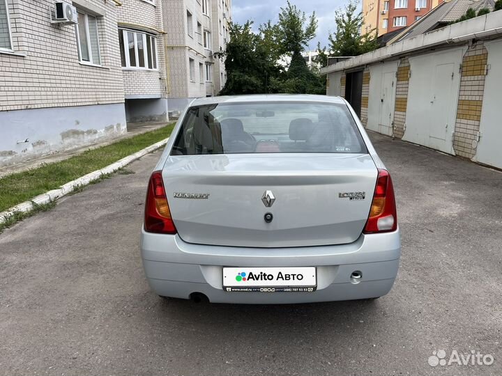 Renault Logan 1.6 МТ, 2009, 126 000 км