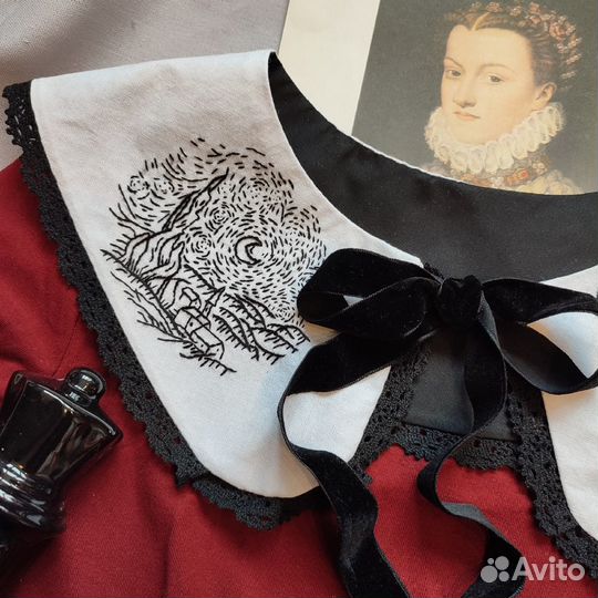 Воротничок съемный Ван Гог