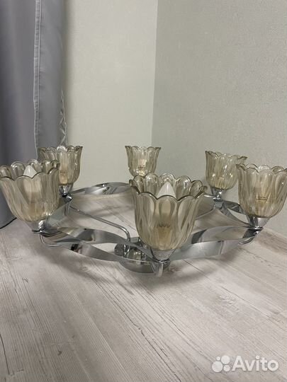 Люстра потолочная бу