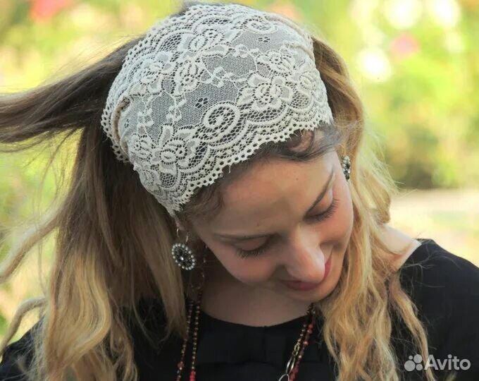 Кружевные повязки на голову