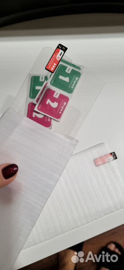 Защитное стекло Xiaomi redmi note 8pro - 3 шт