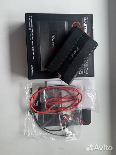 Creative Sound BlasterX G5 (USB звуковая карта)