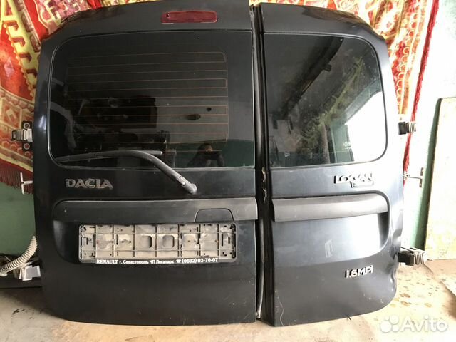 Dacia logan / LADA largus дверь задняя