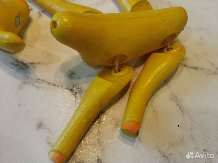 Игрушки целлулоид бычок теленок редкая