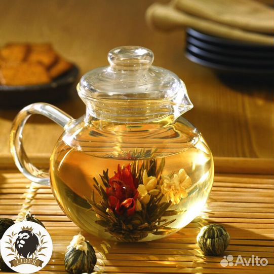 Подарочный набор подсвечник, чай, опт