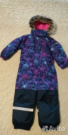 Зимний комбинезон для девочки 98