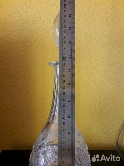 Графин для вина хрусталь 40- 50 гг 20 в