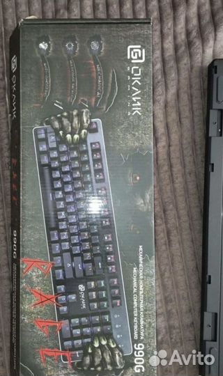 Игровая клавиатура оклик Механика 990G