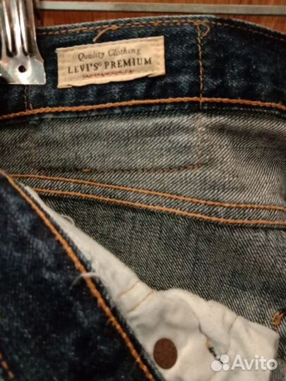 Мужские джинсы levis 501.48разм. На болтах