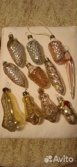 Елочные игрушки СССР