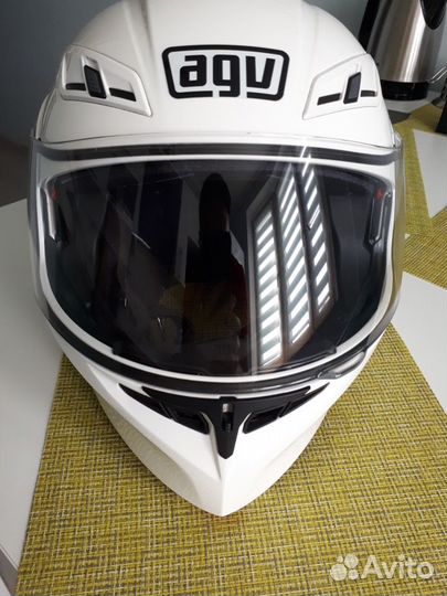 Шлем модуляр AGV Compact, белый