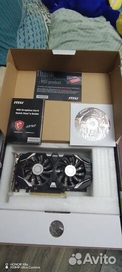 Видеокарта gtx 1050 ti msi