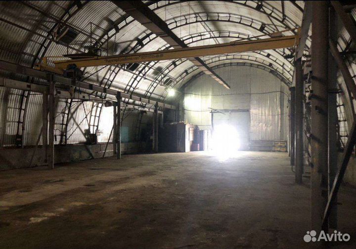 Ангар с кран балкой