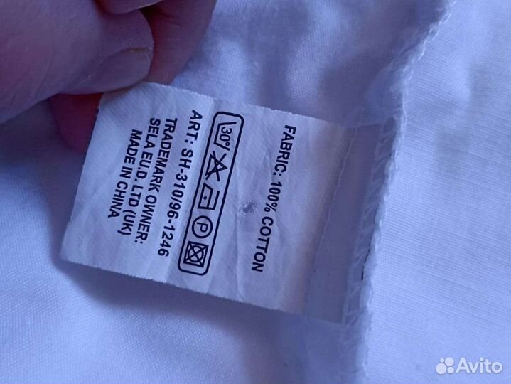 Белые Шорты sela 42 хлопок