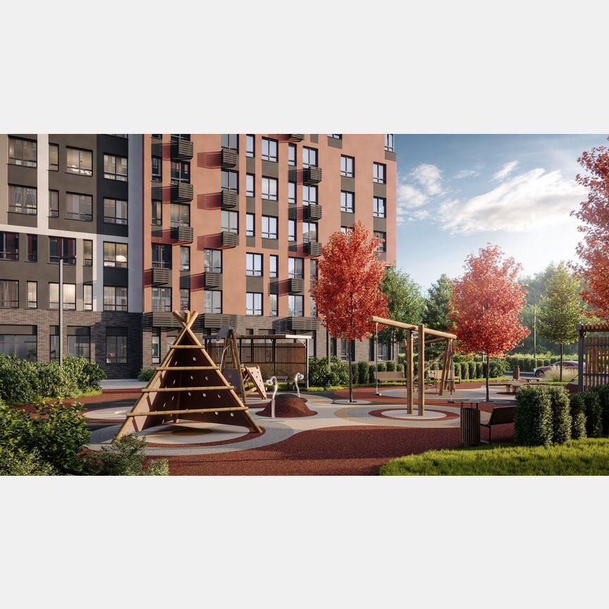 2-к. квартира, 51,5 м², 9/19 эт.