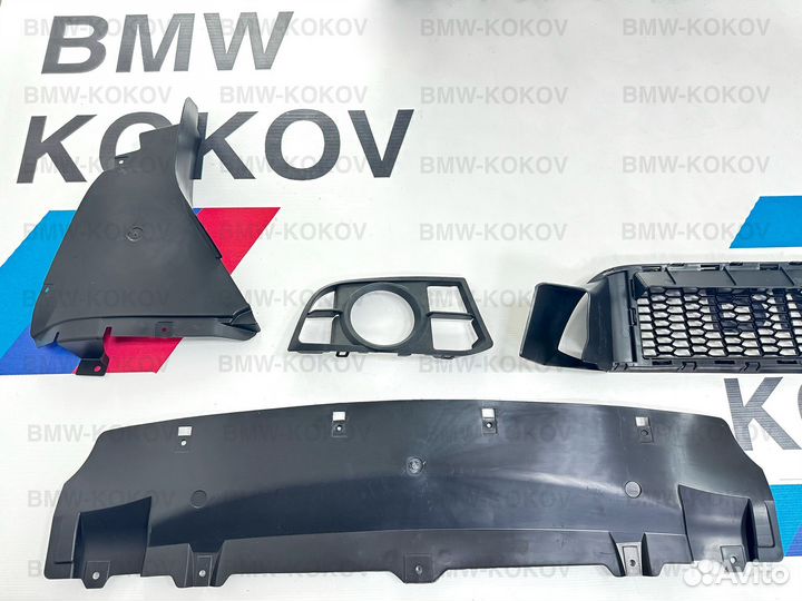 Передний бампер в стиле M tech для BMW F10 рест