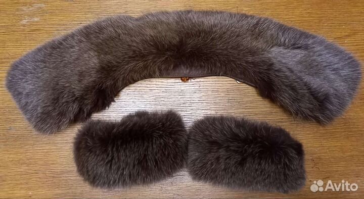 Воротники из натурального меха