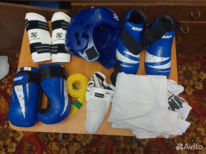 Щитки шлем кимоно