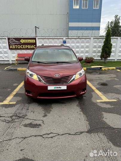 Toyota Sienna 3.5 AT, 2016, 210 000 км