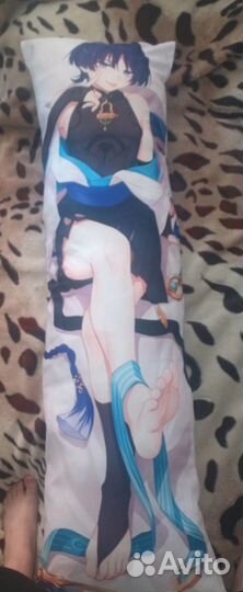 Дакимакура геншин Скарамучча Странник