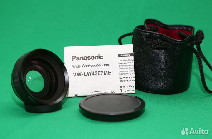 Panasonic Wide Conversion Lens AG-VW 4307 Оригинал