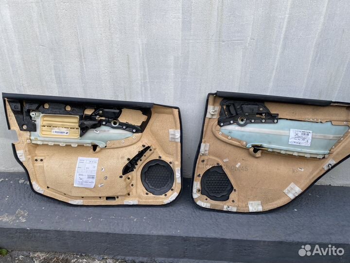 Дверные карты Mersedes w203