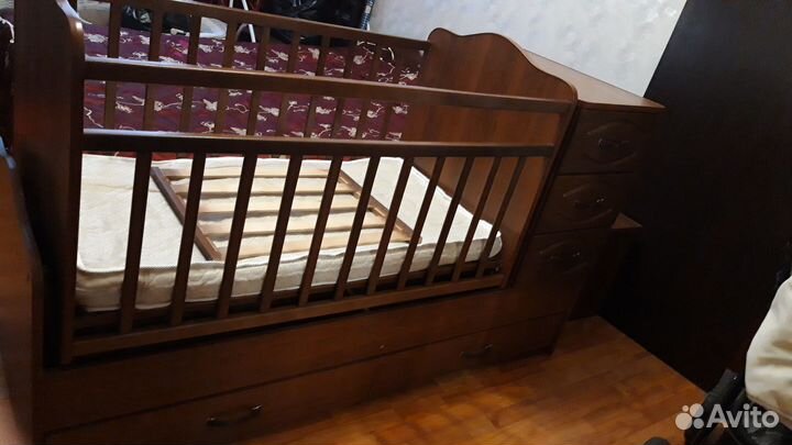 Детская кроватка трансформер
