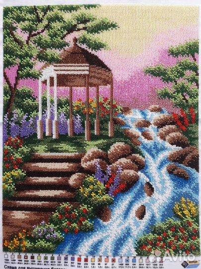 Картины вышитые бисером