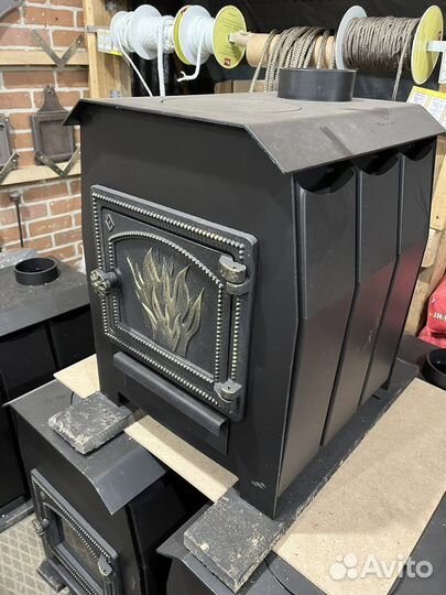 Печь дровяная отопительная Везувий Комфорт 70