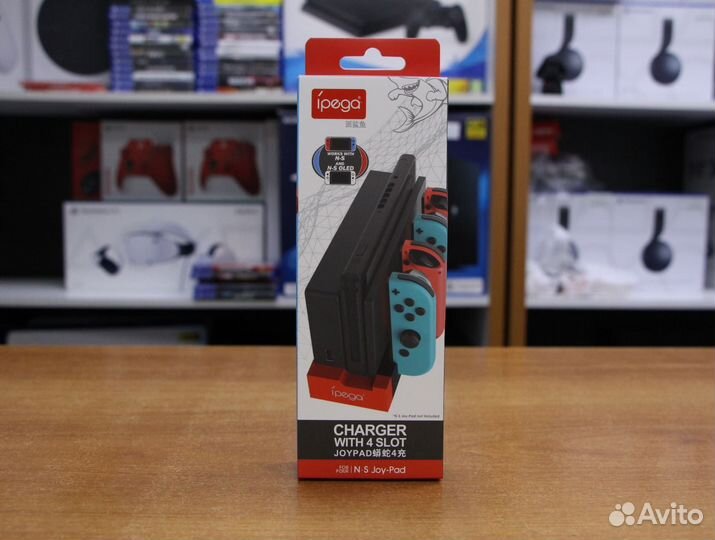 Зарядная док-станция ipega PG-9186 Switch Joy-Con