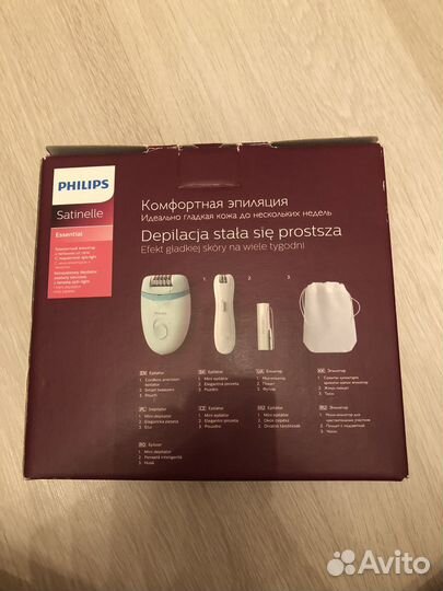 Эпилятор philips satinelle