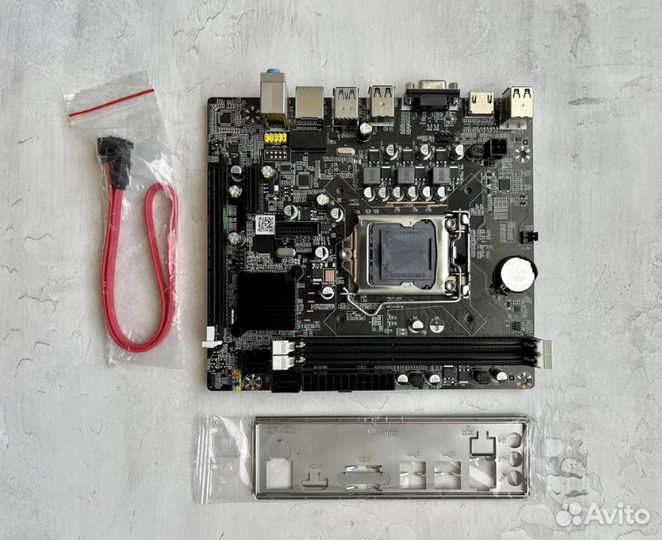 Материнская плата B75 LGA 1155 DDR3 2RAM