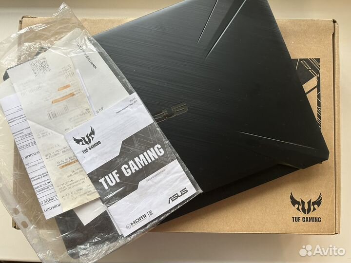 Мощный игровой ноутбук идеал asus FX505DD/ отзывы