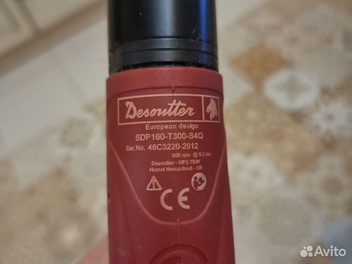 Шуруповерт пневматический Desoutter SDP-160