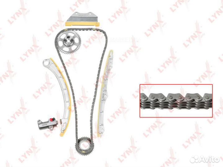 Lynxauto TK-0201 Комплект цепи грм