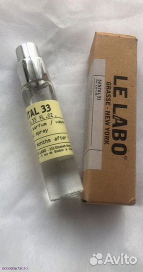 Туалетная вода LE labosantal 33 10 мл пробник