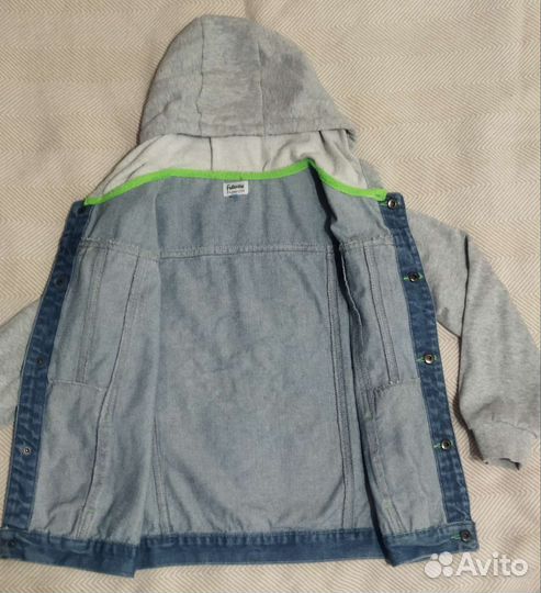 Джинсовая куртка для мальчика 140