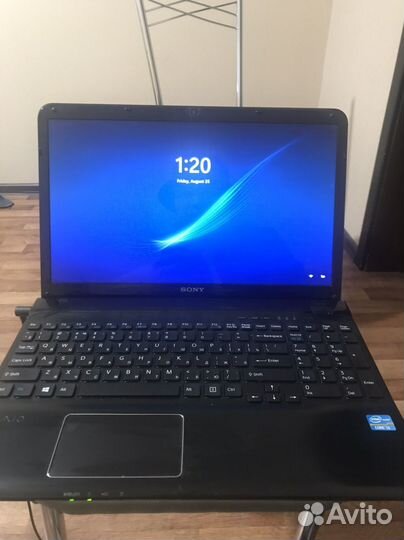 Ноутбук Sony Vaio core i3 8gb ram 240gb ssd