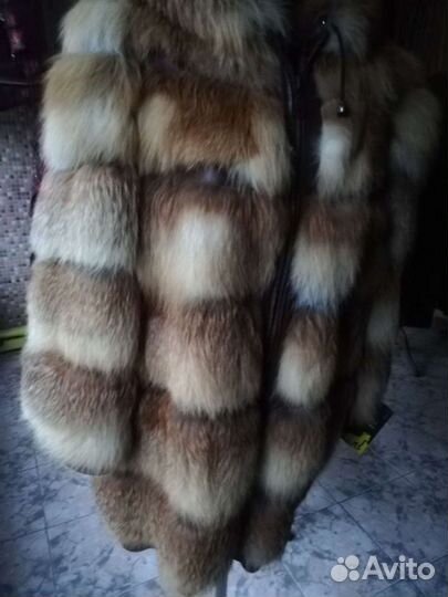 Полушубок из лисы