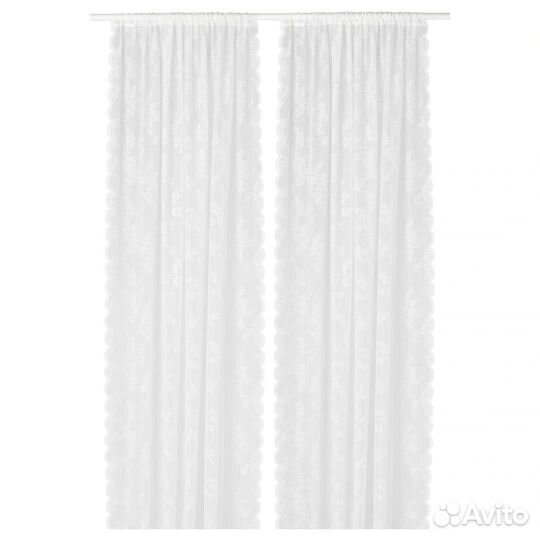 Тюль alvine spets IKEA