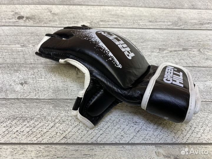 Перчатки для мма Green Hill - черные